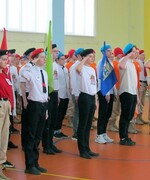 В Октябрьске прошел городской тур областной юнармейской военно-спортивной игры «Зарница Поволжья». 