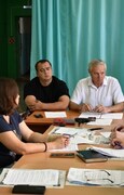 В КДК «Октябрьский» состоялось Заседание Общественных советов микрорайонов Правая Волга, АТС и Совхоз.