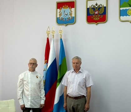 Высокие награды защитнику и хранителю истории: в Октябрьске чествовали Владимира Кульпанова