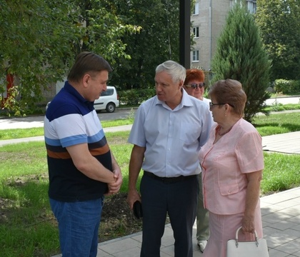 Октябрьск с рабочим визитом посетил министр энергетики и ЖКХ Самарской области Виталий Васильевич Брижань