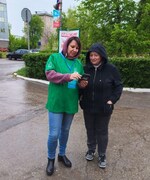 Более 90 волонтеров помогают жителям Октябрьска принять участие во Всероссийском голосовании по выбору общественных территорий, которые будут реализованы в 2026 году.