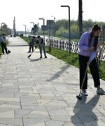 Октябрьск принял участие во Всероссийском субботнике
