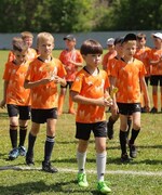 Детская футбольная команда «Локомотив» на «Кубке Сатурна»