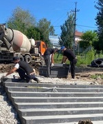 Реконструируется парк имени Горького