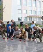 Митинг, посвящённый Дню ветеранов боевых действий