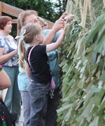 Мастер-класс по плетению маскировочных сетей