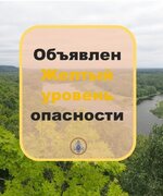 ️Высокая пожароопасность лесов