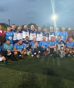 Игра по футболу ️среди ветеранов города