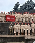 Сводный отряд юнармейцев г. о. Октябрьск стал частью масштабного исторического события - Парада Памяти. 