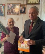 95 день рождения отмечает жительница г.о. Октябрьск Надежда Дмитриевна Грищенко