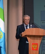 Глава г. о. Октябрьск Владимир Викторович Ревин представил отчёт о результатах деятельности и деятельности Администрации городского округа