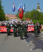 9 мая Октябрьск торжественно отметил 74-ую годовщину Великой Победы.