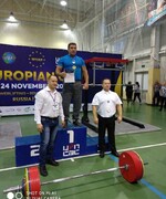 Житель Октябрьска  одержал победу на Открытом Кубке Европы по пауэрлифтингу!